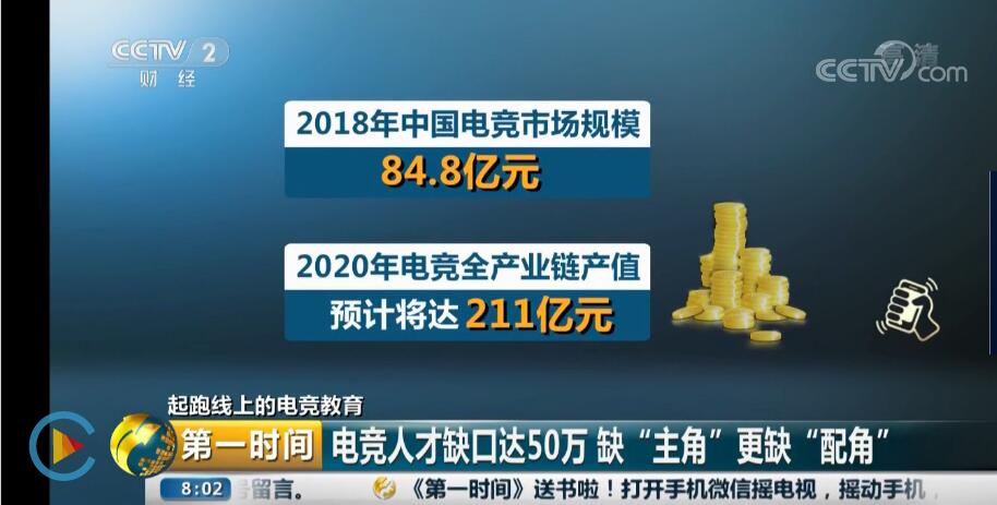 電競行業(yè)50萬個崗位缺口，“職”等你來！